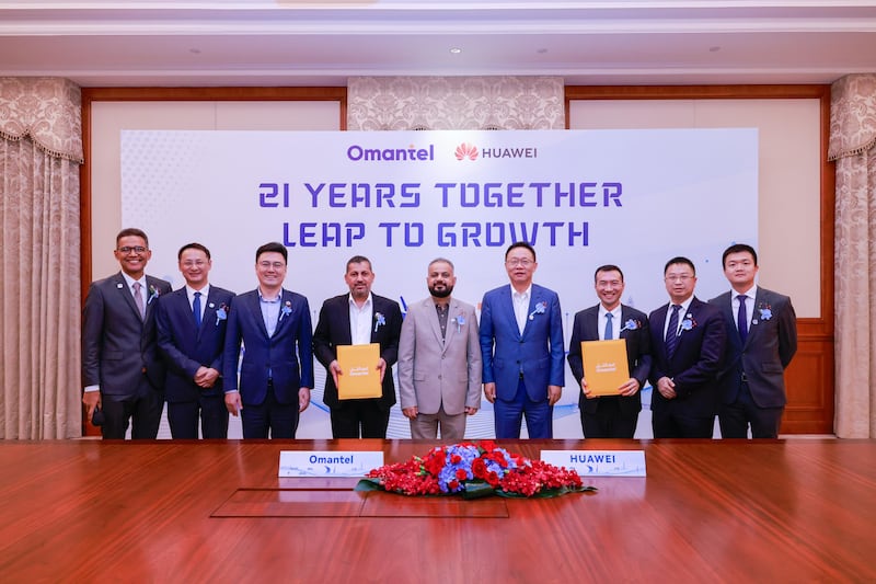 عمانتل وهواوي تطلقان شراكة رائدة لتعزيز الابتكار التقني في سلطنة عمان