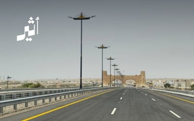 يربط ولايتي الكامل والوافي وصور: افتتاح جزء جديد من طريق السلطان تركي بن سعيد