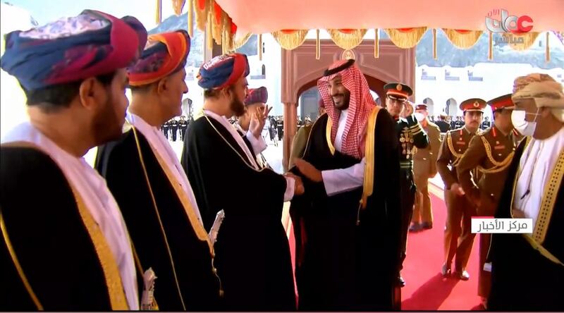 بالصور: مراسم استقبال رسمية للأمير محمد بن سلمان