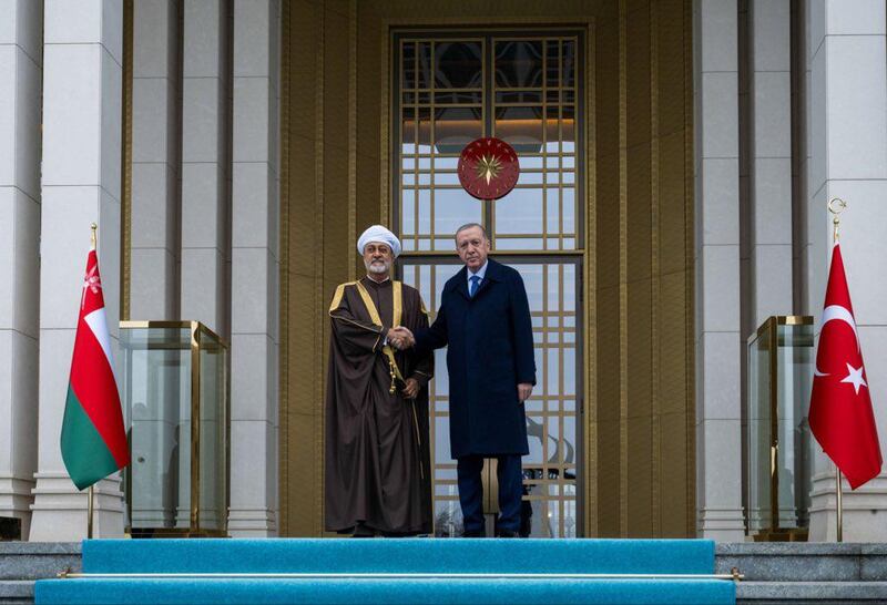 بالصور: ملخص زيارة السلطان هيثم بن طارق إلى تركيا 