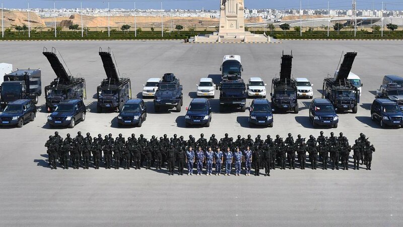قوة من الشرطة ستشارك في تمرين تعبوي بالإمارات