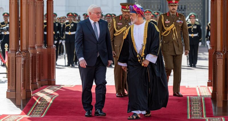 الرئيس الألماني: القيادة العمانية تملك فن الدبلوماسية