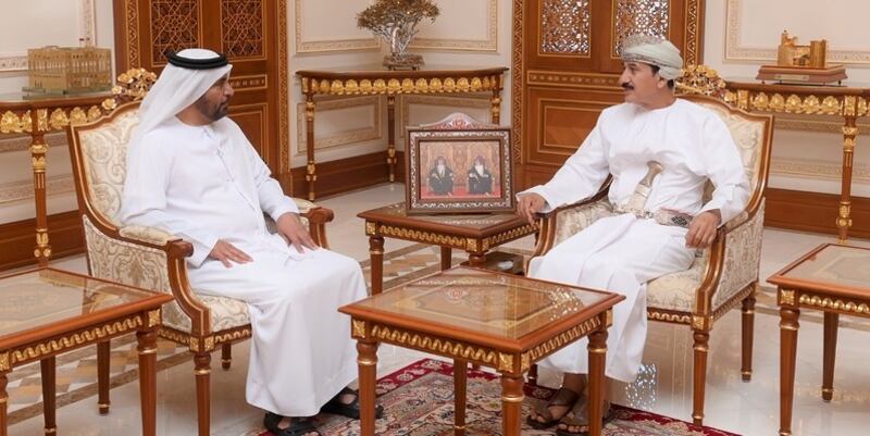 النعماني يستقبل سفيري الإمارات وإيران
