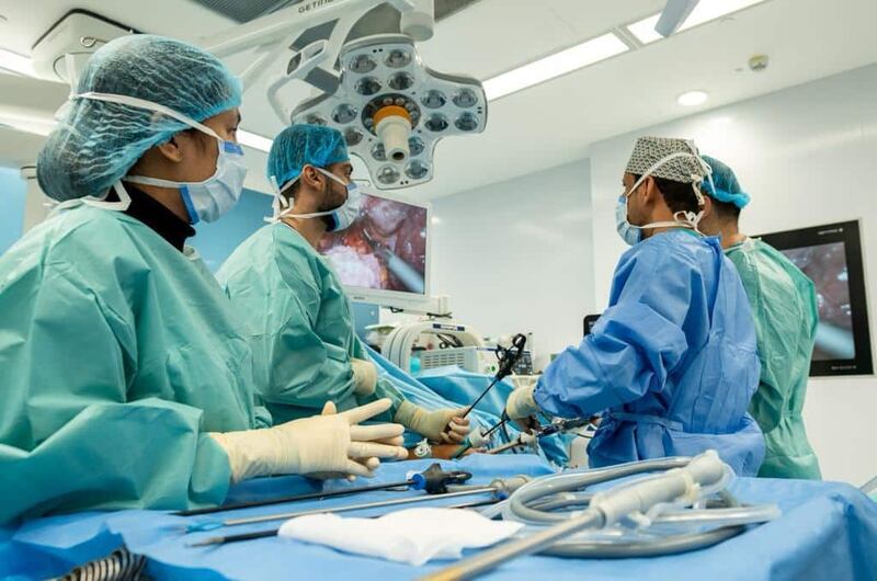 نجاح عملية استئصال ورم من منطقة معقدة