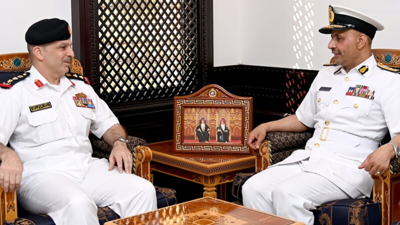 الرحبي يستقبل قائد قوة الواجب المختلطة