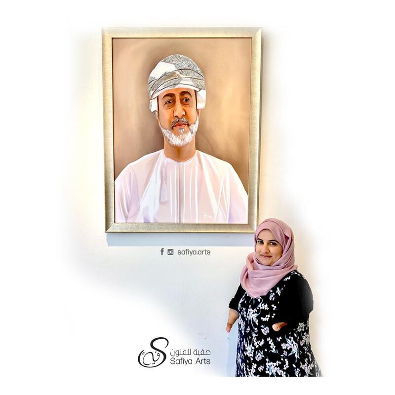 البهلانية: لوحة جلالة السلطان أقرب الأعمال لي.