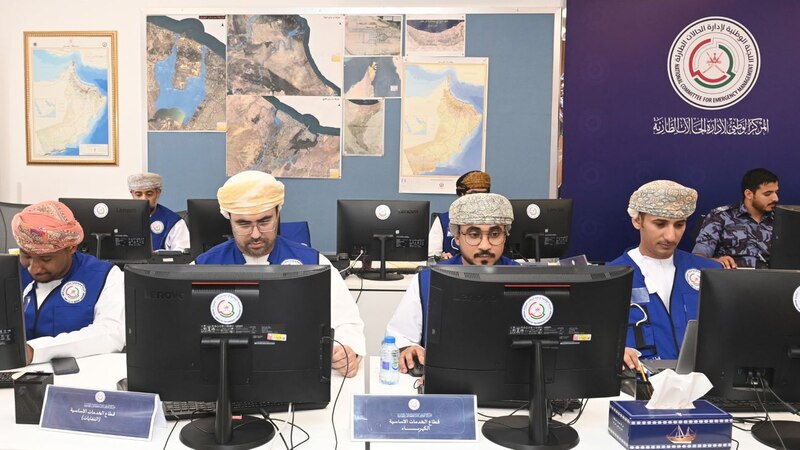 تزامنًا مع تأثيرات الحالة المدارية، تفعيل اللجنة الوطنية لإدارة الحالات الطارئة