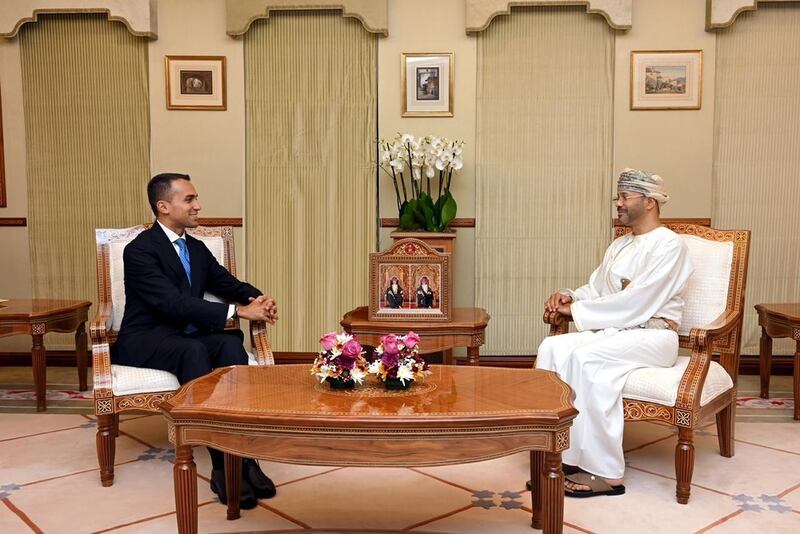 وزير الخارجية يلتقي الممثل الخاص للاتحاد الأوروبي لمنطقة الخليج