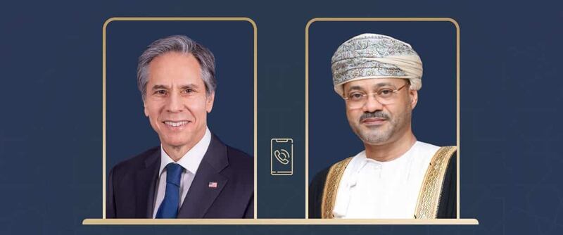 الحرب في غزة والوضع في اليمن في اتصال هاتفي بين السيد بدر ووزير الخارجية الأمريكي 