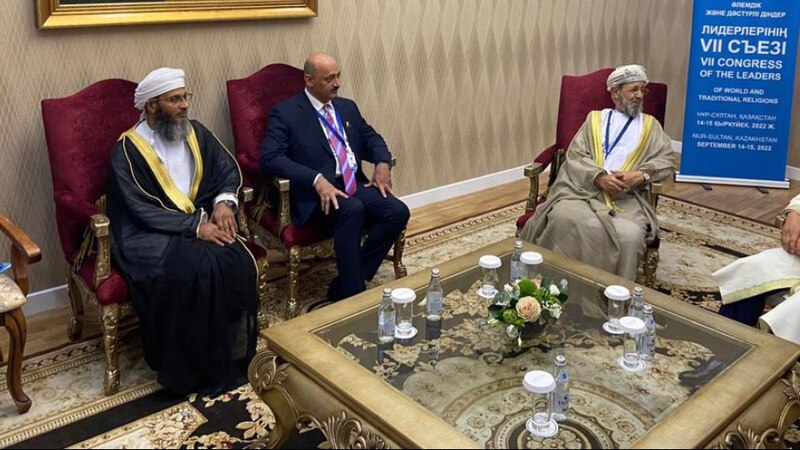 الأمين العام بمكتب الإفتاء يلتقي بالمفتي العام لكازاخستان