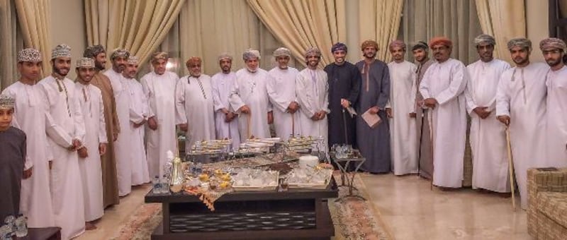عُمان كلها في مجلس قبيلة “بني غريب”