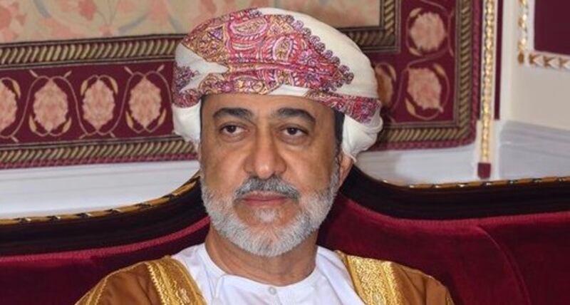 ‏جلالة السلطان يستقبل خالد بن سلمان