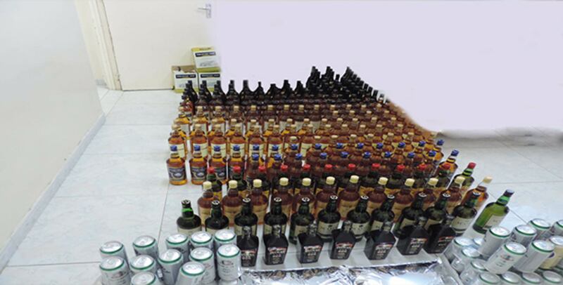 ضبط تاجر مشروبات كحولية .. وإحالته للادعاء العام