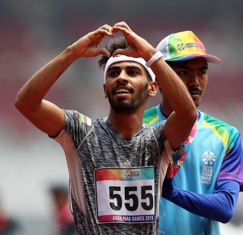 عداء عماني يحقق 3 ذهبيات في بطولة واحدة