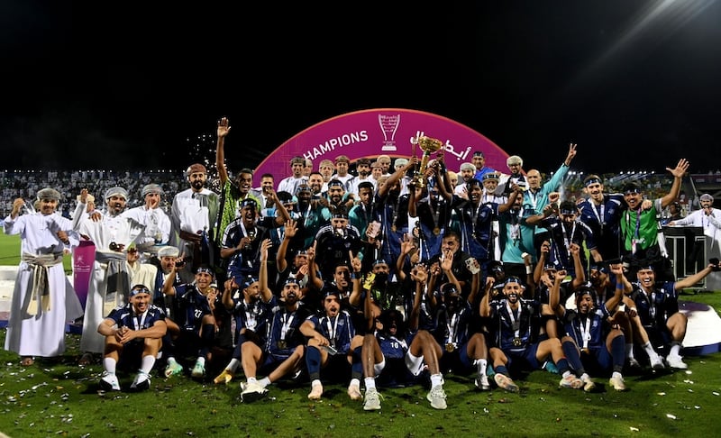 لأول مرة في تاريخه: نادي الشباب يتوج بكأس جلالة السلطان لكرة القدم