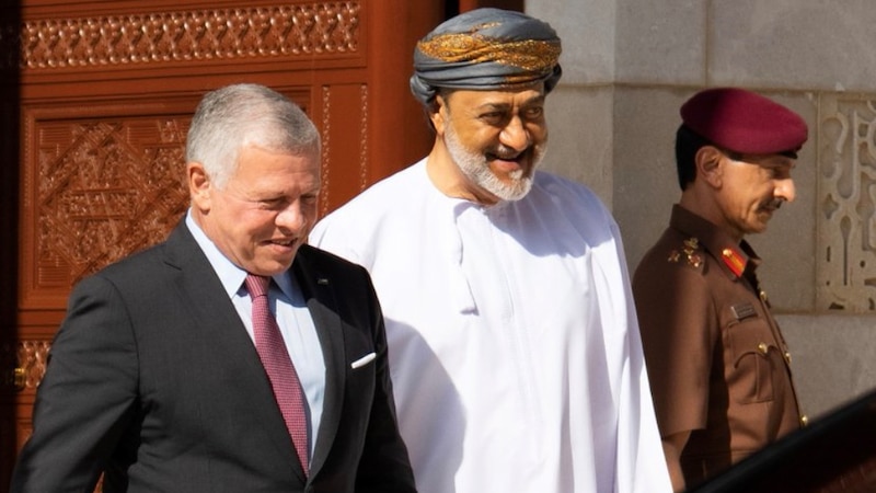 ملك الأردن: خالص التقدير لأخي العزيز جلالة السلطان هيثم بن طارق