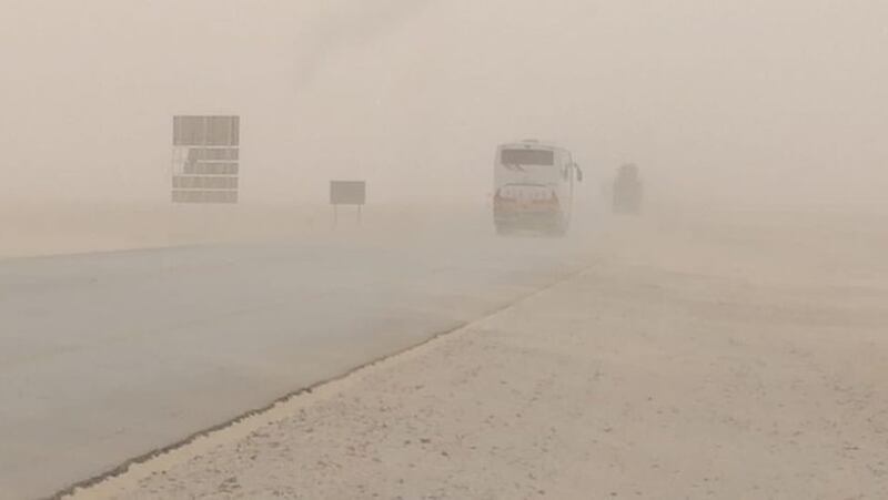 بدء تسجيل رياح نشطة في بعض محطات الرصد