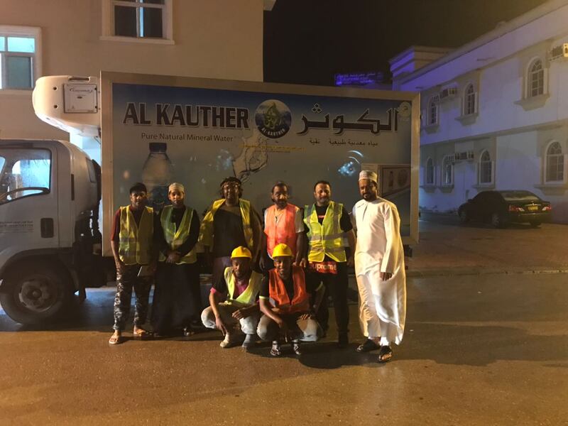 شركة توفر مياه شرب مجانية وتحدد مواقع توزيعها