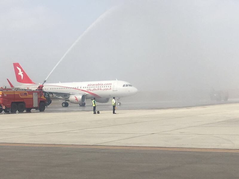 اليوم .. مطار صحار استقبل أولى الرحلات الدولية