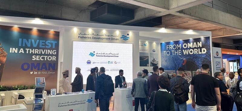 “تنمية أسماك عُمان” تشارك في أكبر فعالية عالمية لتجارة المنتجات البحرية