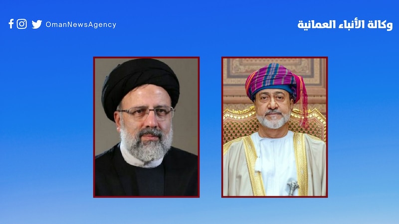 في اتصال هاتفي: جلالة السلطان والرئيس الإيراني يتبادلان التهاني