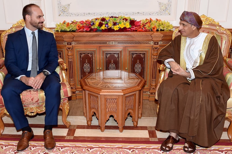 جلالة السلطان يتلقى رسالة شفوية من الرئيس البرازيلي