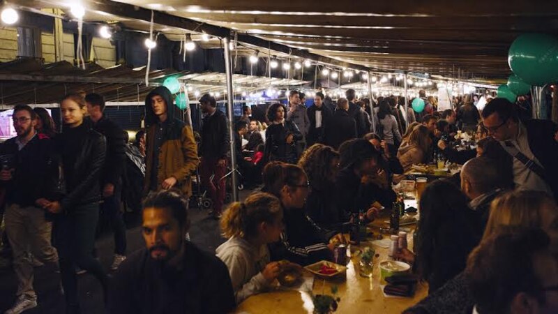 سوق رمضان في حي بلفيل بباريس