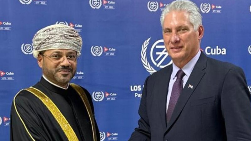 تحيات جلالة السلطان ينقلها وزير الخارجية للرئيس الكوبي