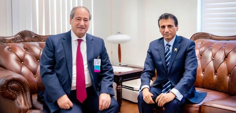 وزير سوري: حكمة واعتدال في مواقف عُمان