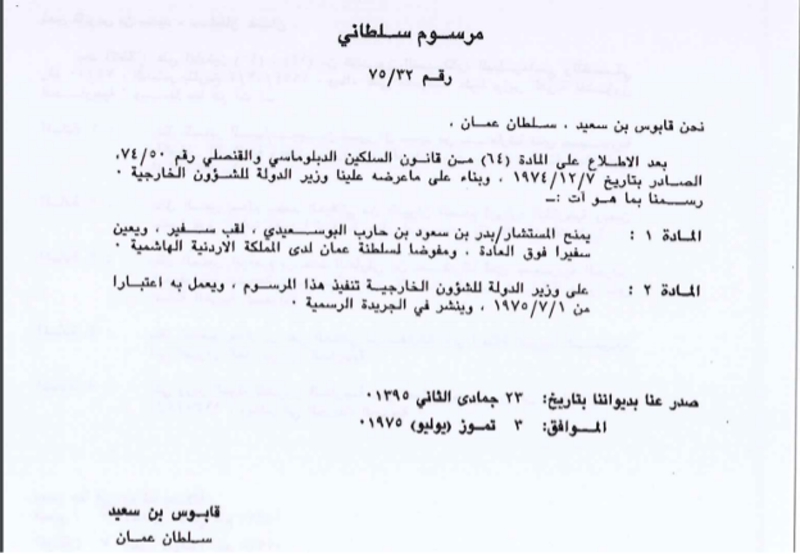 بالصور: لماذا تُعدّ العلاقة العمانية الأردنية نموذجًا مميزًا؟