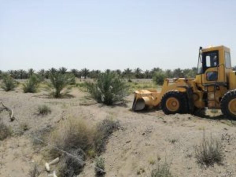 ‏‫ إزالة حيازة غير قانونية في مساحة تقارب 85000 م
