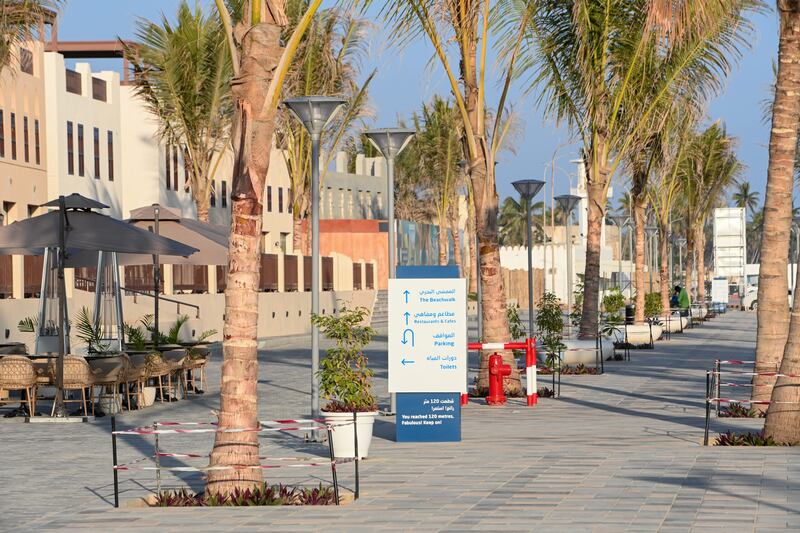 اكتمال المرحلة الأولى من “سوق شاطئ الحافة”