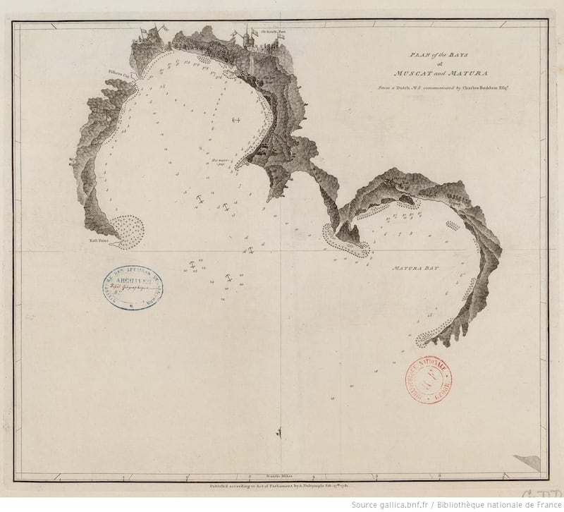 من ضمنها “حراس إمام مسقط”: رسومات قديمة عن عُمان بريشة فنانين فرنسيين