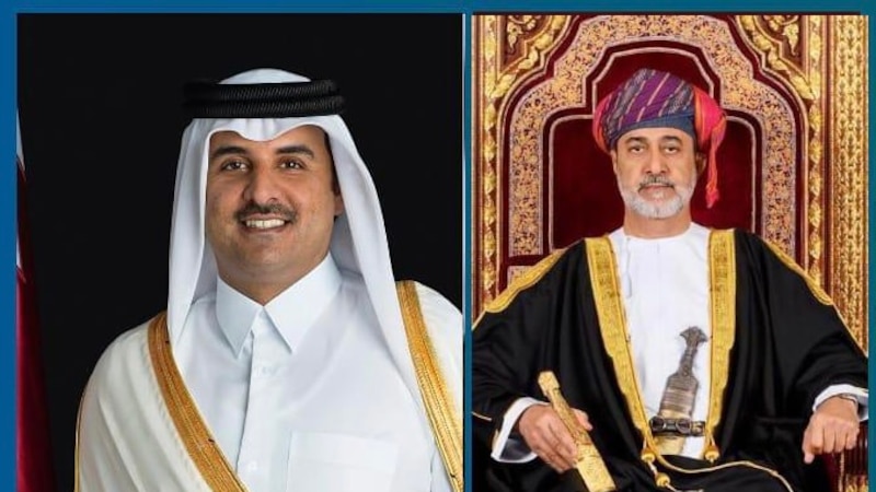 باتصال مع جلالة السلطان: أمير قطر يطمئن