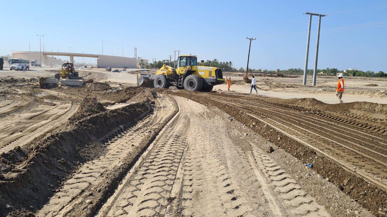 بالصور: تحويلة مؤقتة في البداية بالسويق