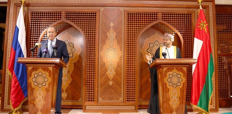 اتفاق عماني روسي على أهمية الحوار والتعاون لإيجاد الحلول الدبلوماسية لمختلف القضايا
