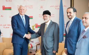 بالصور: بن علوي يلتقي نظيره الروماني