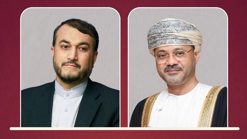 السيد بدر يتلقى اتصالا من نظيره الإيراني
