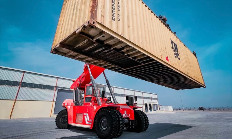 بدء تشغيل ميناء خزائن البري