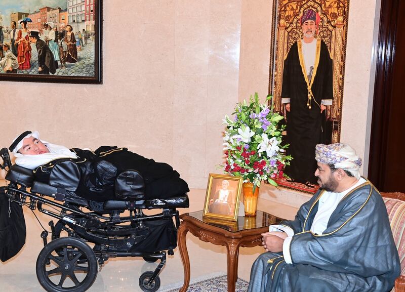 بتكليف سامٍ: سمو السيد فاتك يستقبل رئيس مجلس إدارة جمعية الإرادة