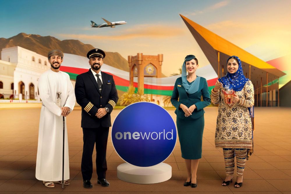 الطيران العُماني ينضم رسميًا إلى تحالف “ون وورلد”، موسعًا شبكته إلى مئات الوجهات 
