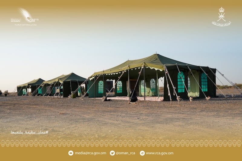 بالصور: مخيمات متكاملة من “البلاط السلطاني” للمتطوعين وهذه مواقعها