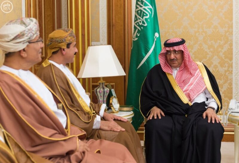 النعماني يبحث مع محمد بن نايف الموضوعات ذات الاهتمام المشترك