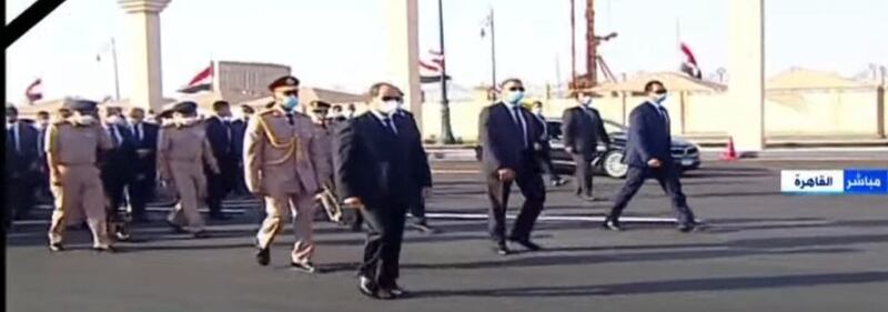 سفيرنا لدى مصر يشارك في مراسم تشييع جنازة المشير محمد طنطاوي