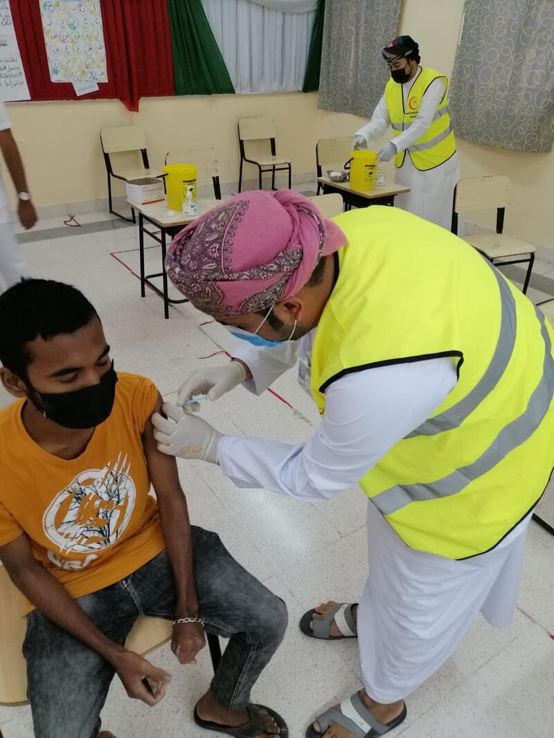 لساكني الداخلية: حملة لتحصين المقيمين مجانًا