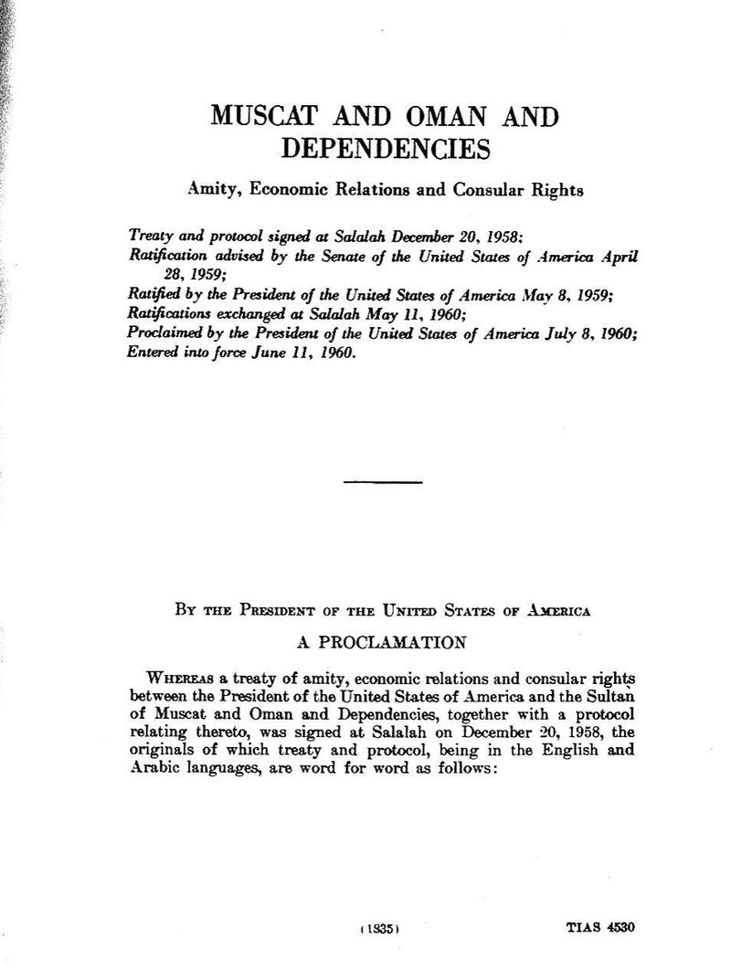 بعد دعوة ترامب لجلالة السلطان: ما الزيارات المتبادلة بين سلاطين عُمان ورؤساء أمريكا؟