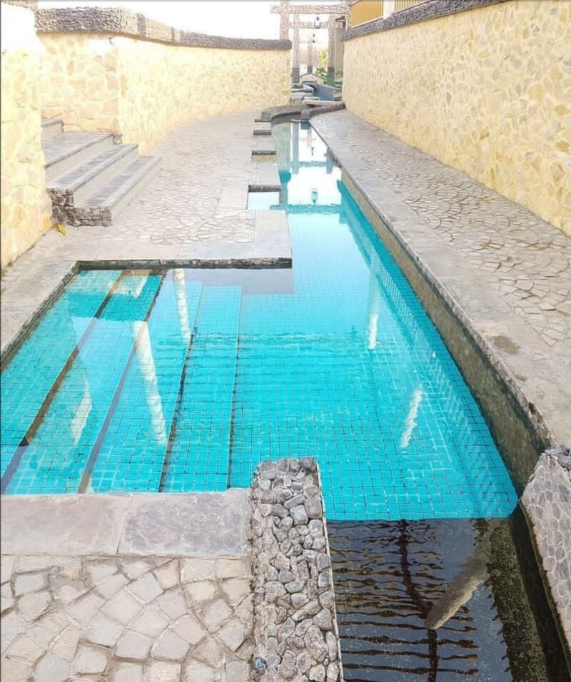 بالفيديو والصور: تحويل فلج من الجفاف إلى واحة سياحية