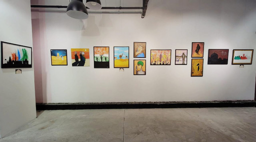 بالصور: افتتاح معرض الفن الهندي العماني المشترك