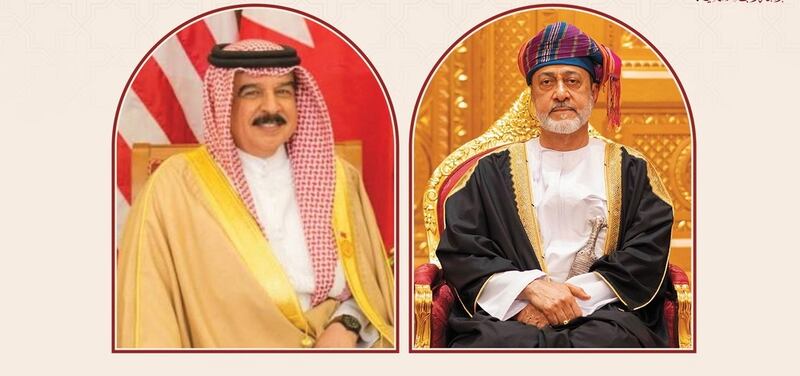 جلالة السلطان يتلقى اتصالا من ملك البحرين