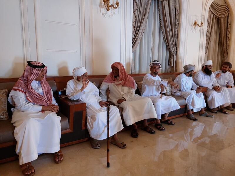 بالصور: سماحة الشيخ المفتي يستقبل سليمان الجبيلان